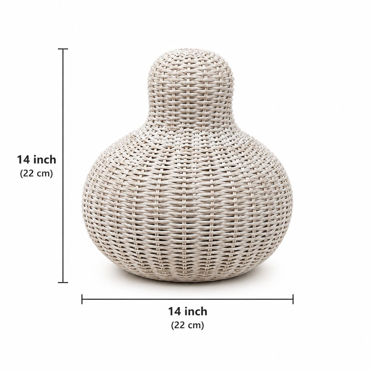 CraftCane Decorative Hanging Lamp | Handmade Woven Ceiling Light